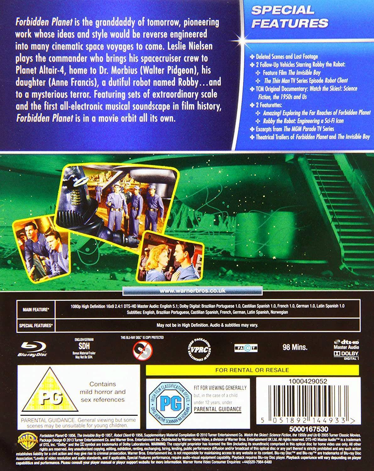 Forbidden Planet - Blu-ray