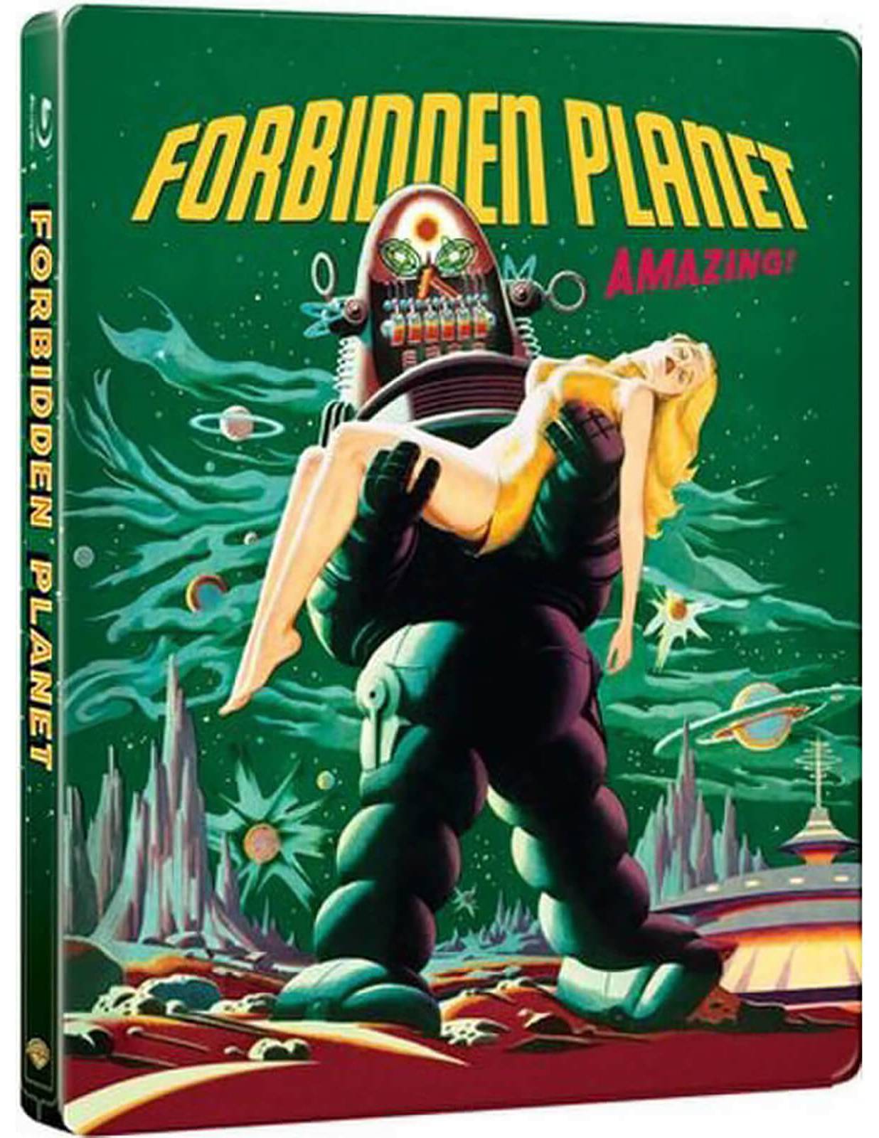 Forbidden Planet 1956 Vintage Science Fiction Movie Poster – Mystery Supply  Co., forbidden planet 