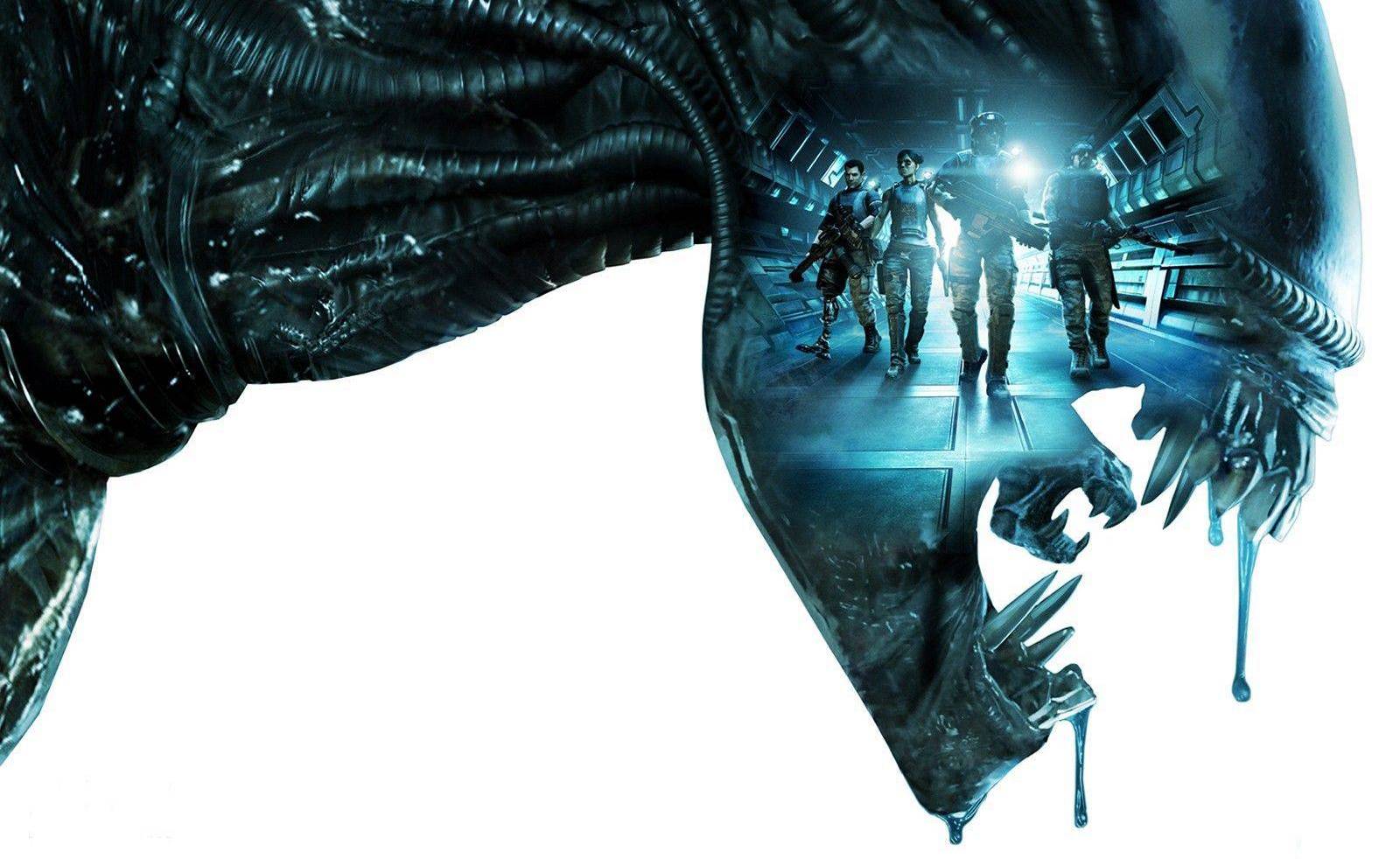 Alien blackout. Aliens: Colonial Marines. Alien. Aliens Colonial Marines Mod